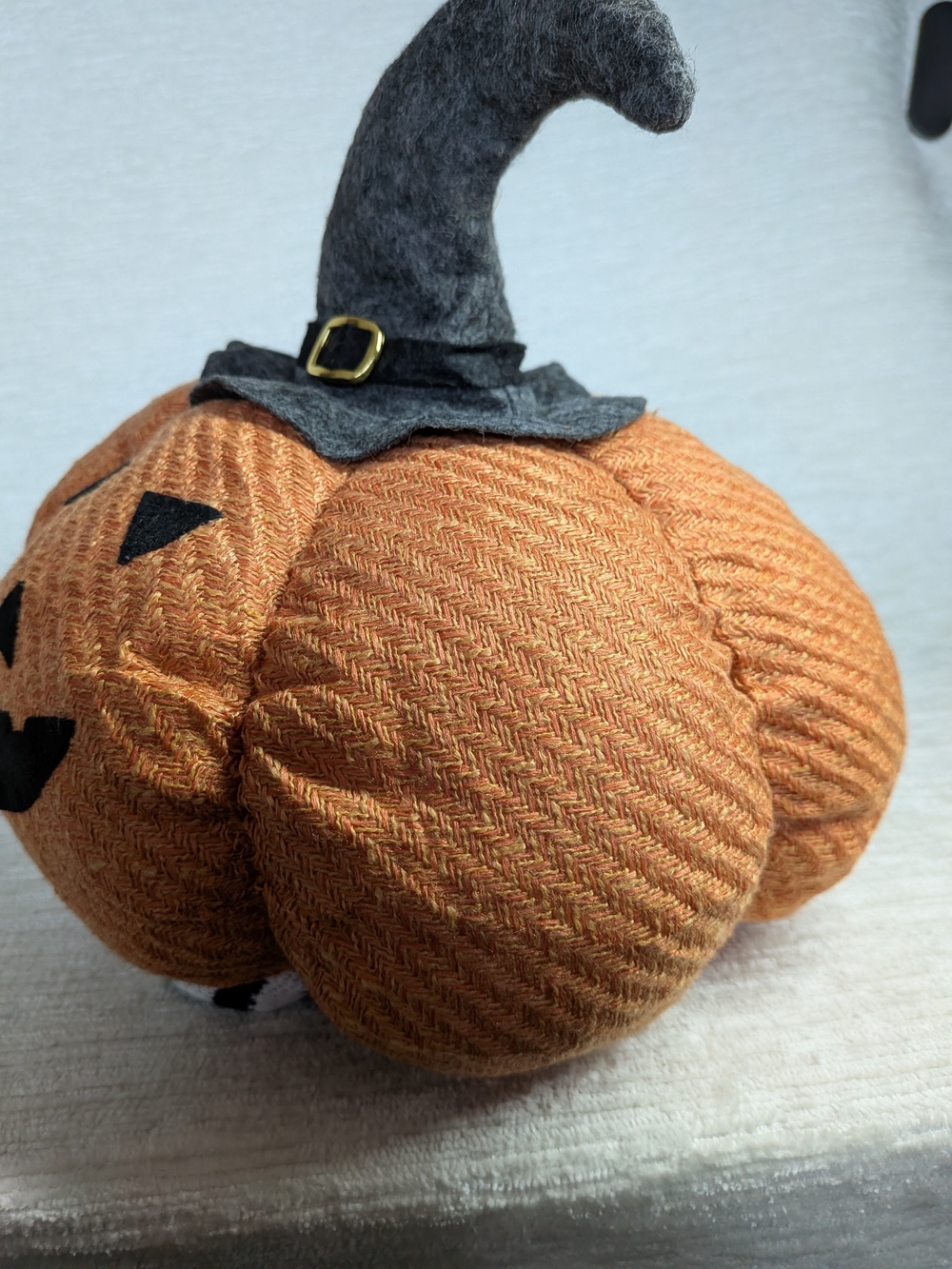 Halloween Pumpkin and Ghost Plushes- Shelf Sitters Fireplace mantel Decor - Picture 7 of 16